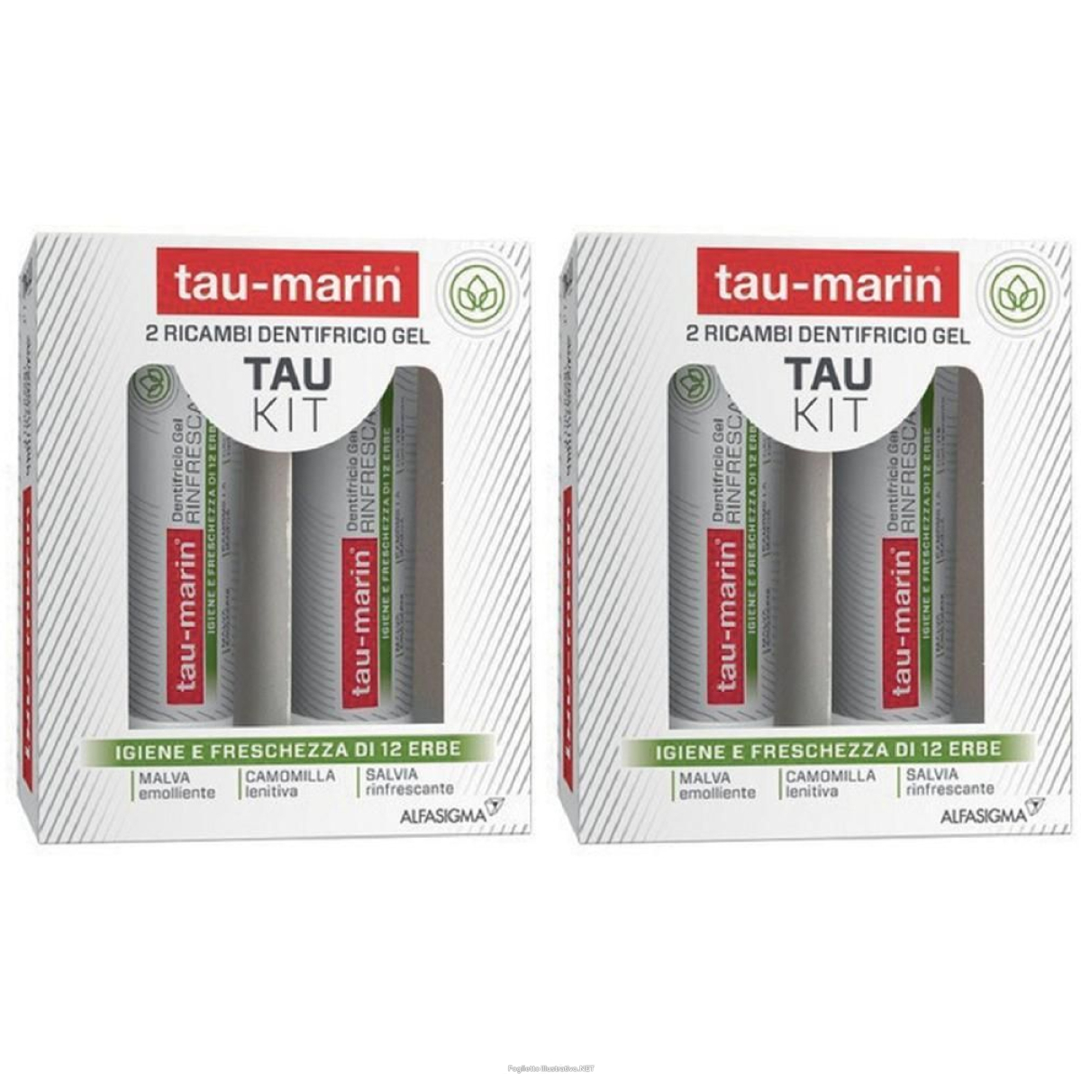 Trova Offerte di tau-marin ricambio dentifricio gel rinfrescante 2x20 ml e compra online