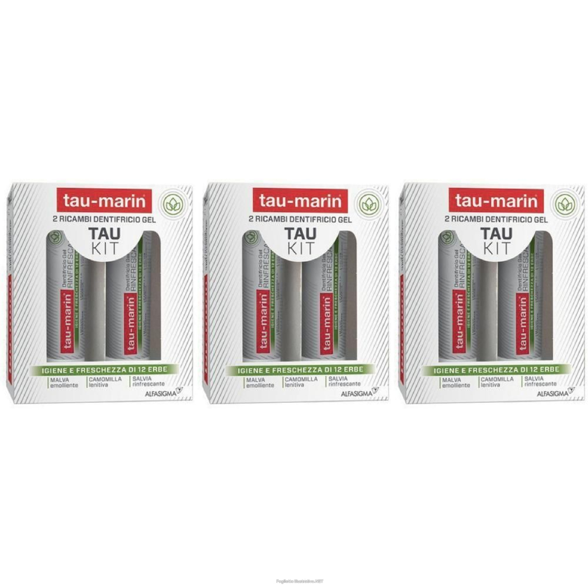Trova Offerte di tau-marin ricambio dentifricio gel rinfrescante 2x20 ml e compra online