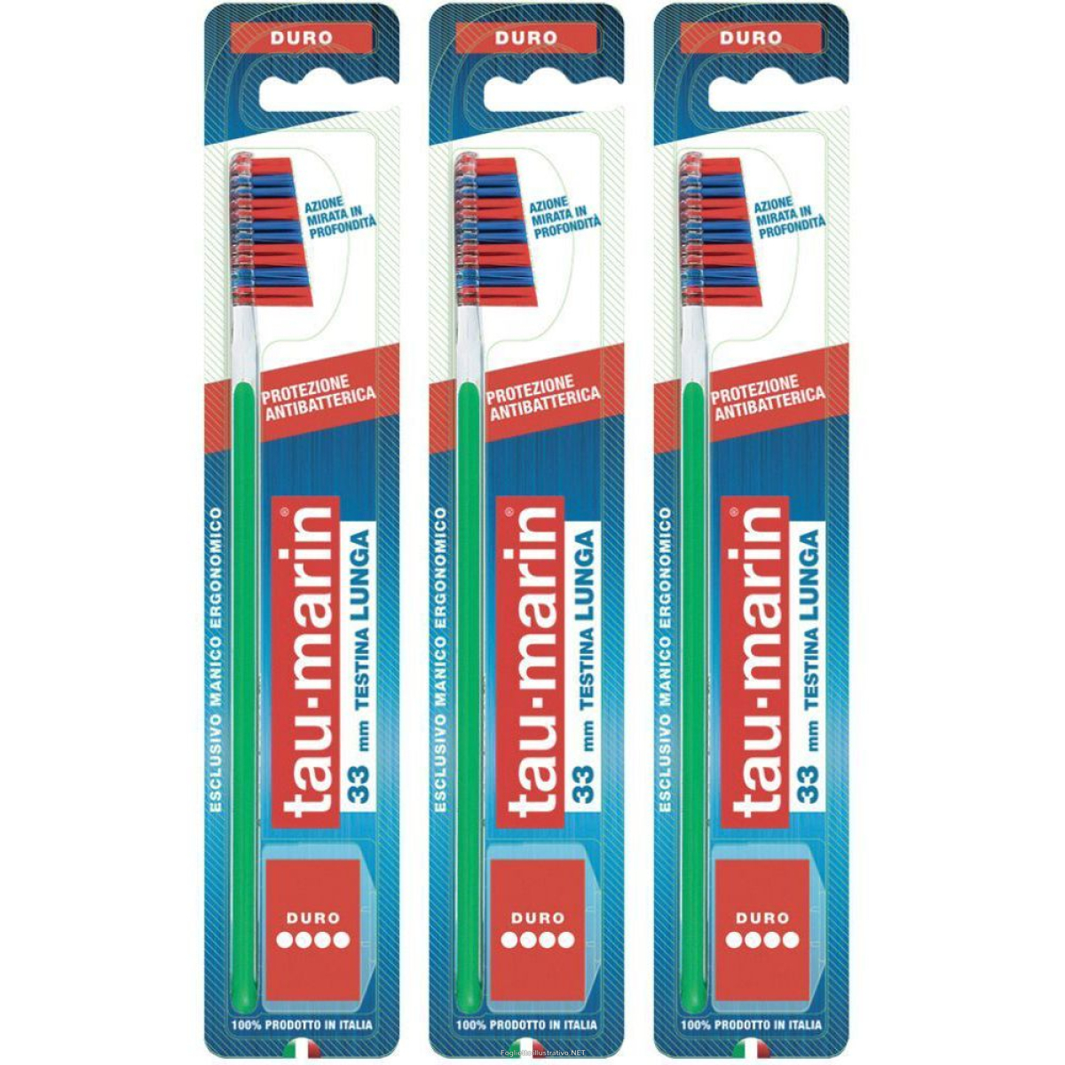 Trova Offerte di tau marin® scalare 33 duro set da 3 3x1 pc spazzolino denti e compra online