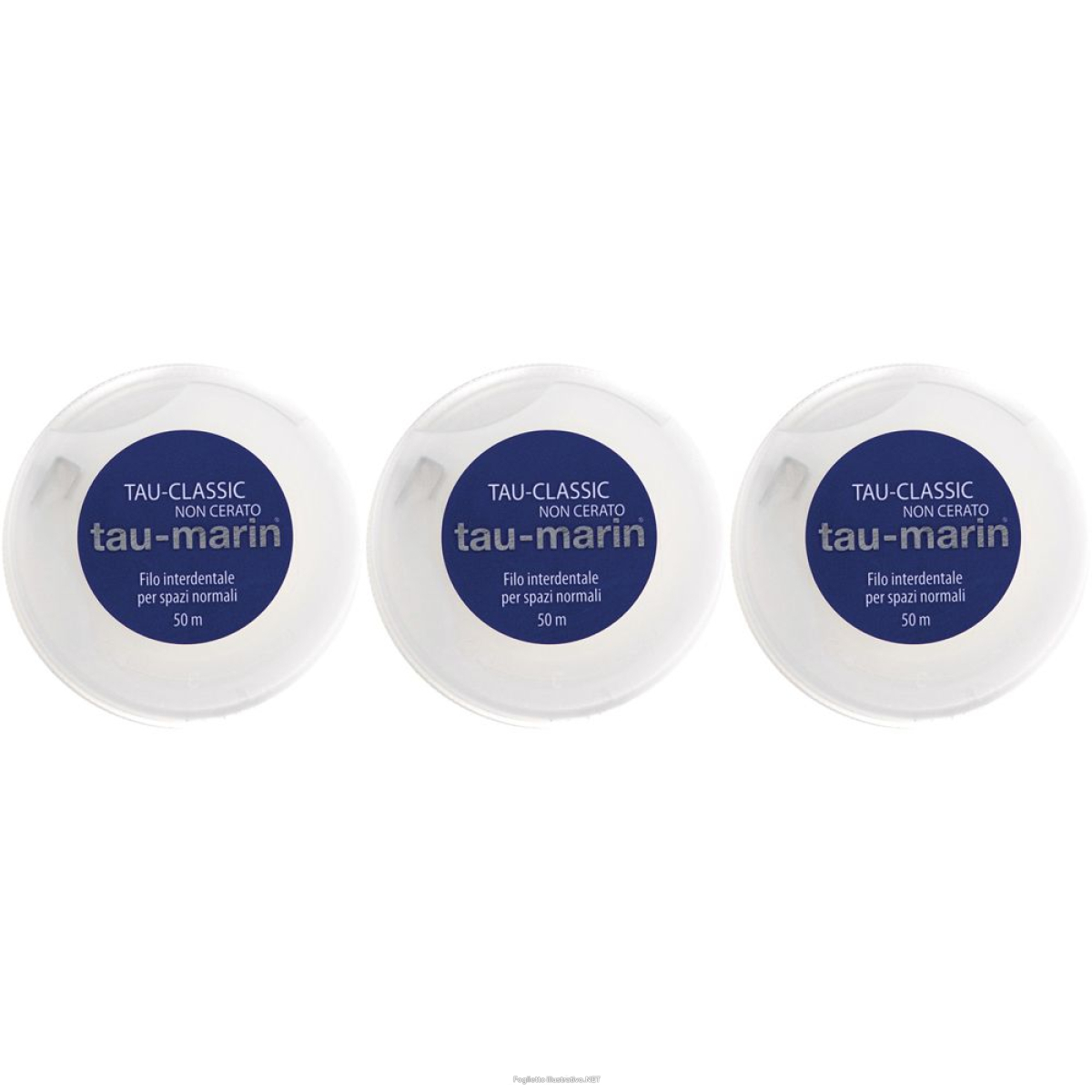 Trova Offerte di tau-marin® tau-classic non cerato set da 3 3x50 m filo interdentale e compra online
