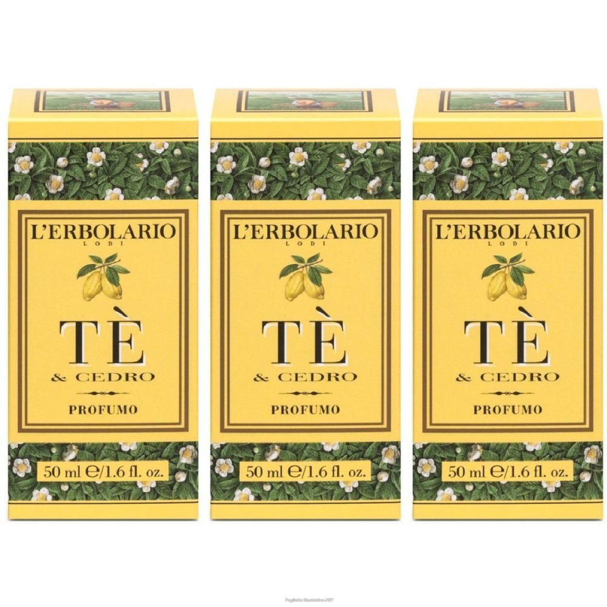 Trova Offerte di te' & cedro profumo 50 ml 3x50 ml e compra online