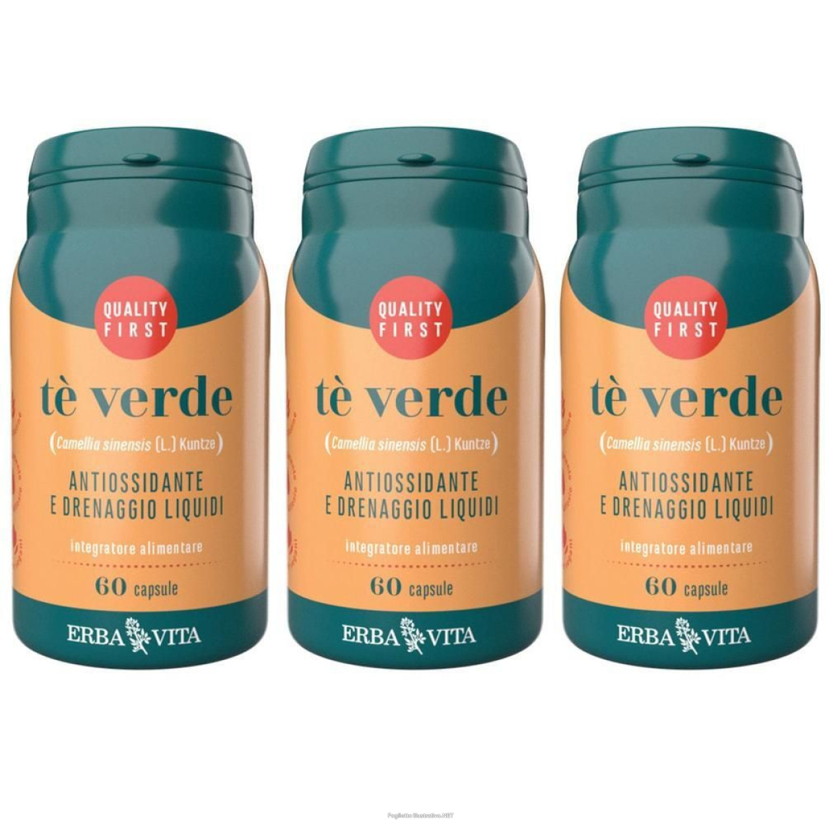 Trova Offerte di te' verde 60 capsule 3x60 pz e compra online