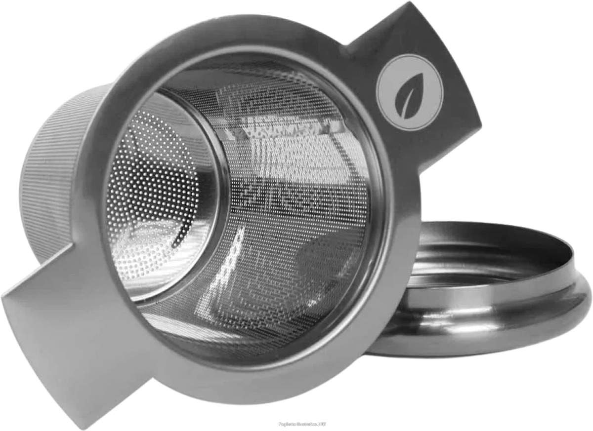 Trova Offerte di tea master - filtro per il tè con coperchio/base d'appoggio - silver e compra online