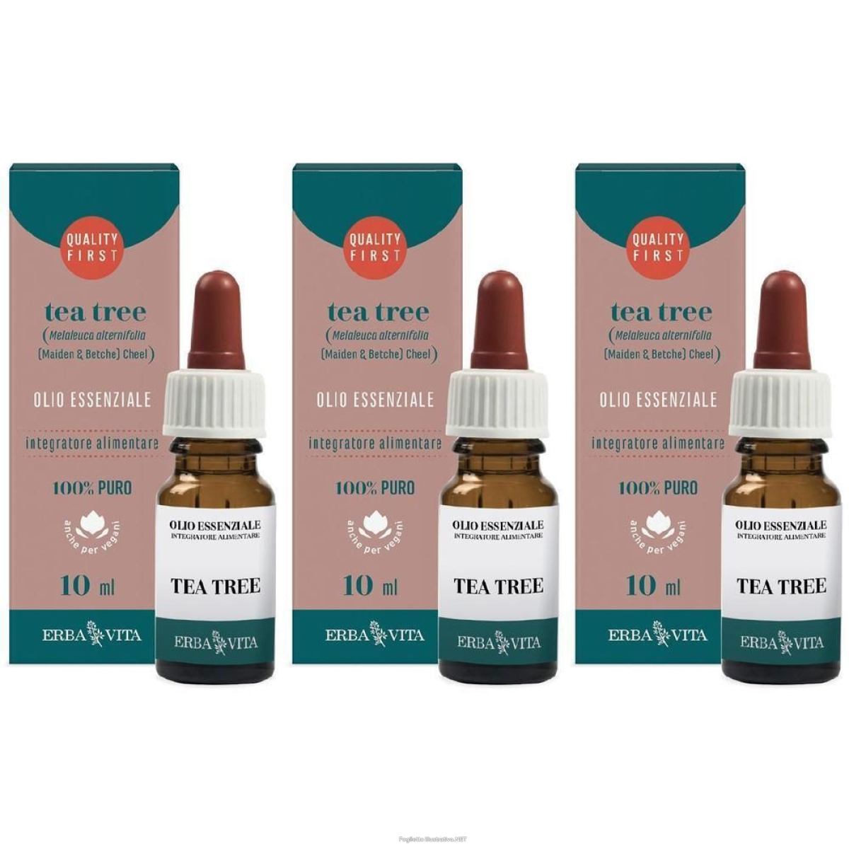 Trova Offerte di tea tree oil olio essenziale 3x10 ml essenziale e compra online