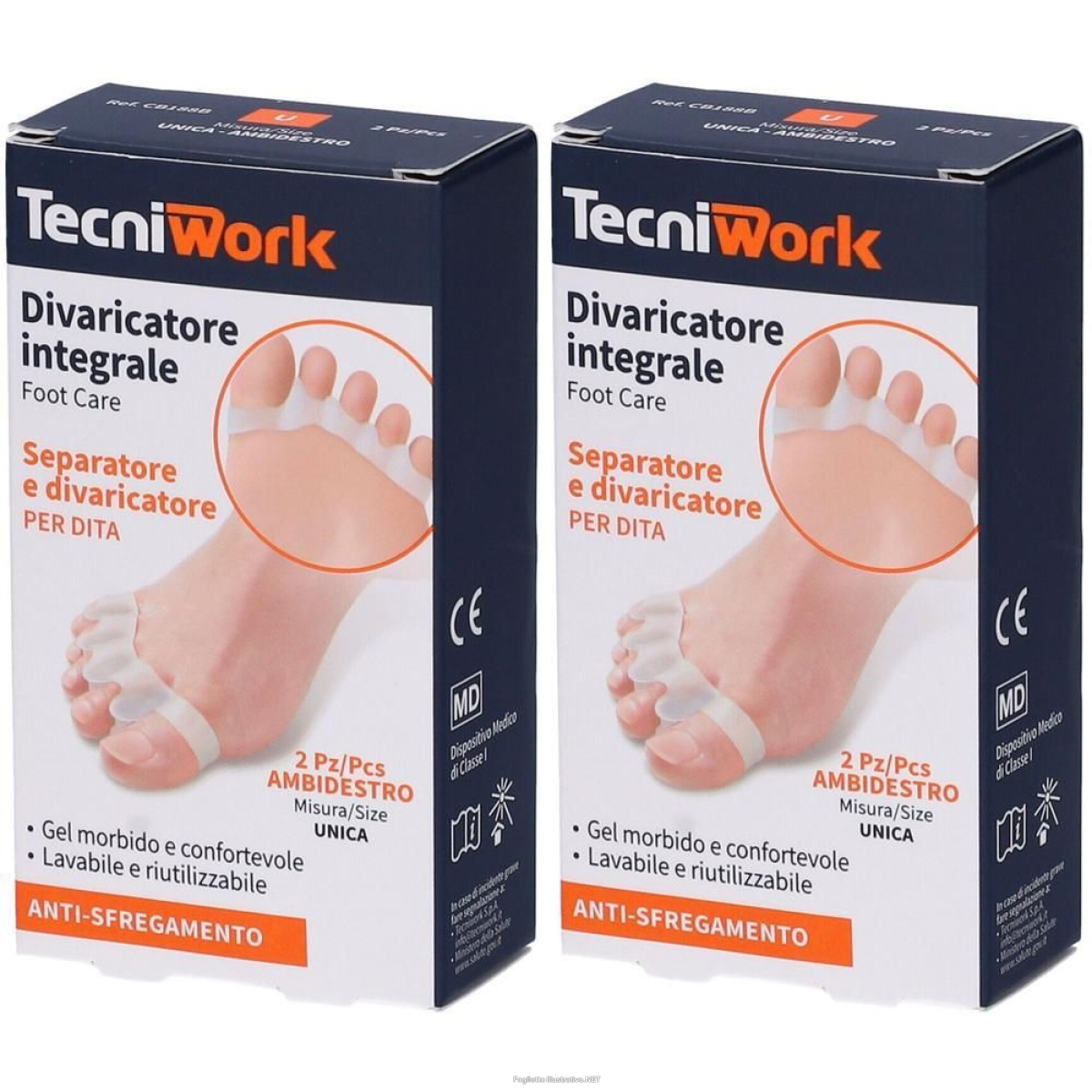 Trova Offerte di tecniwork divaricatore integrale dita piede - ambidestro misura unica e compra online