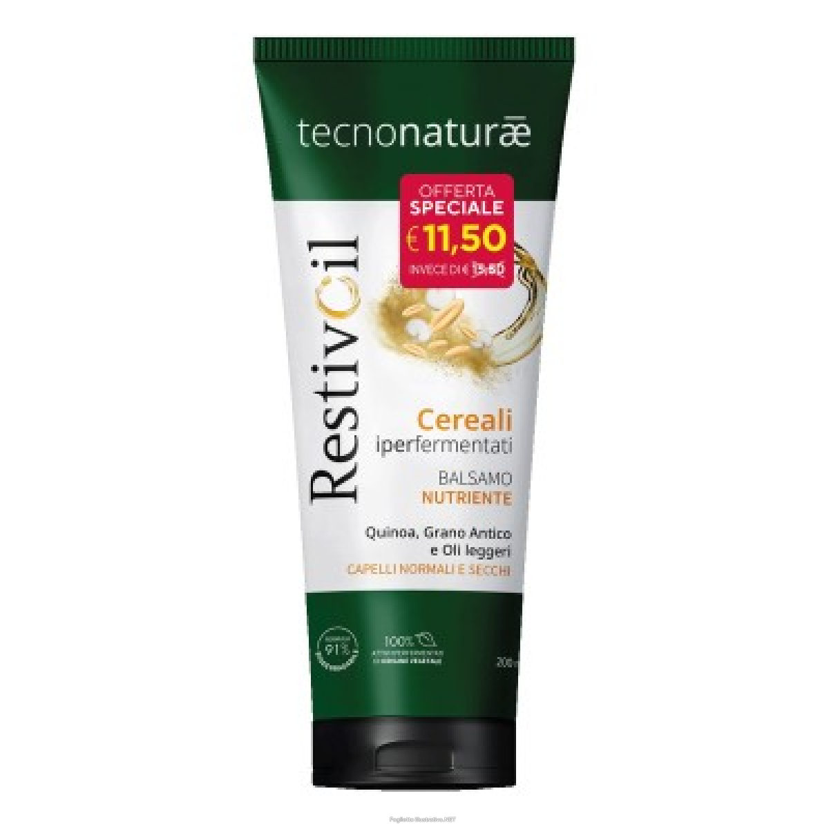 Trova Offerte di tecnonaturae restivoil balsamo nutriente ai cereali iperfermentati 200ml e compra online