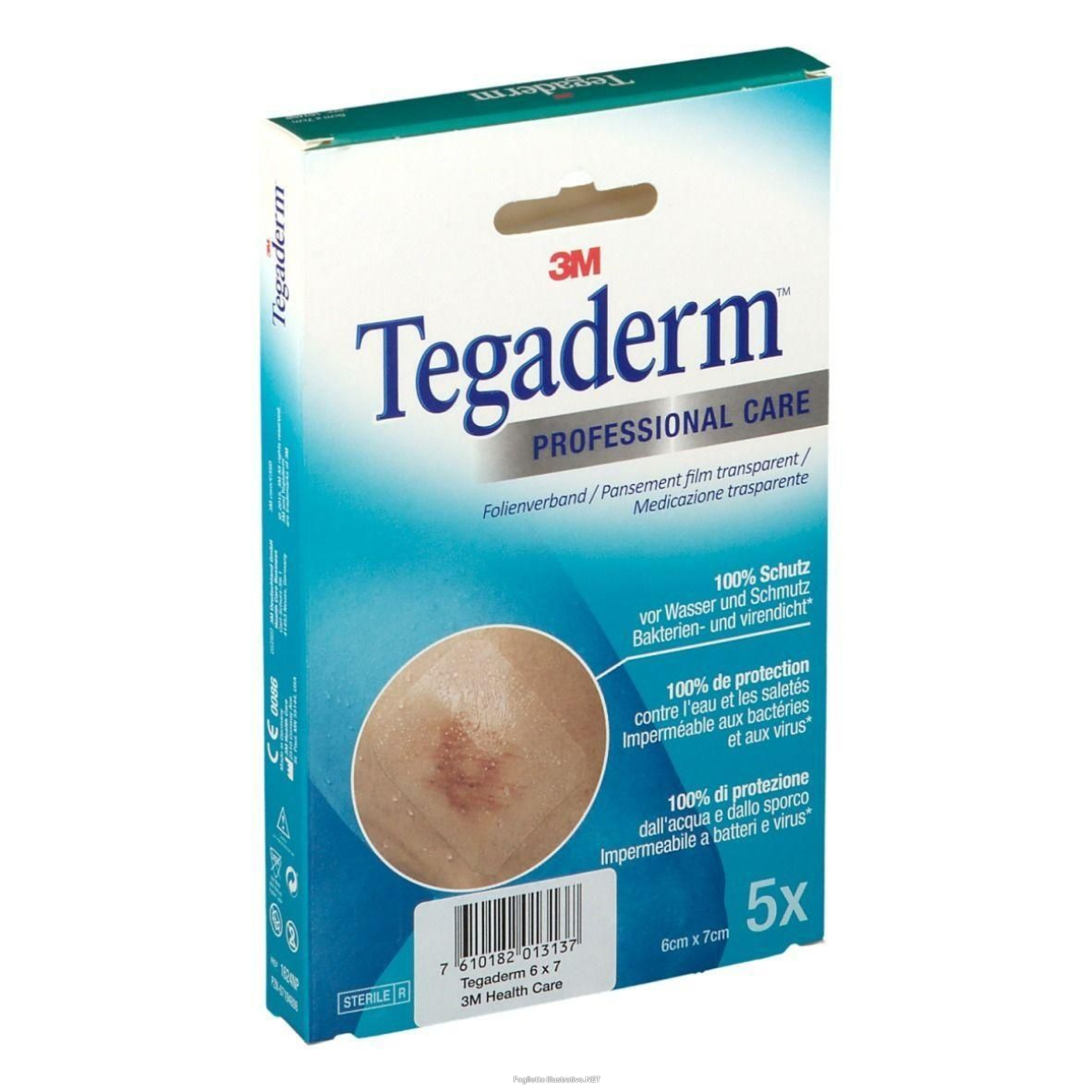 Trova Offerte di Tegaderm Professional Care 6 cm X 7 4x5 Pezzi Compresse Rivestite con e compra online
