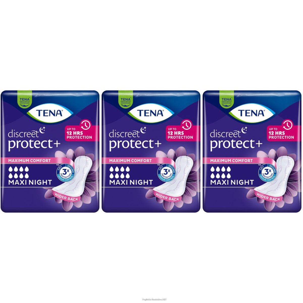 Trova Offerte di tena® lady maxi night set da 3 3x12 pz assorbenti e compra online