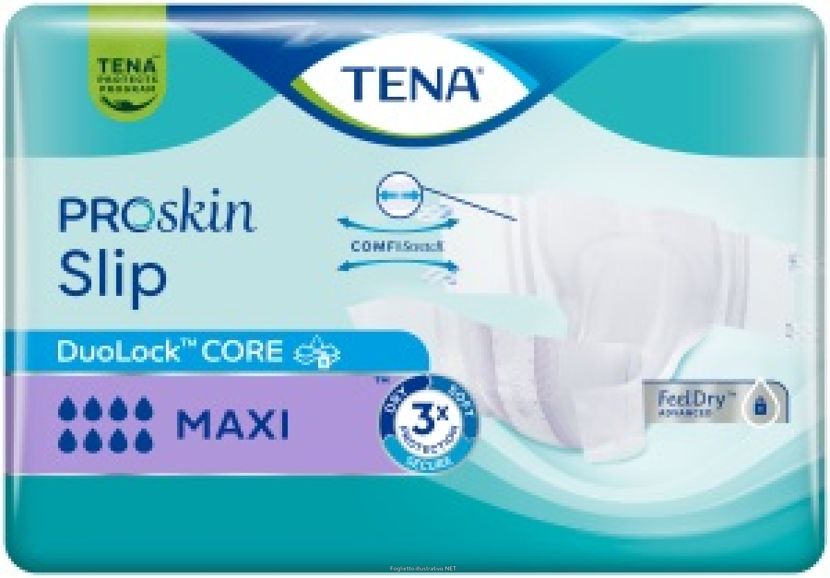 Trova Offerte di tena proskin maxi slip pannoloni assorbenti per incontinenza pesante taglia l 24 pezzi e compra online