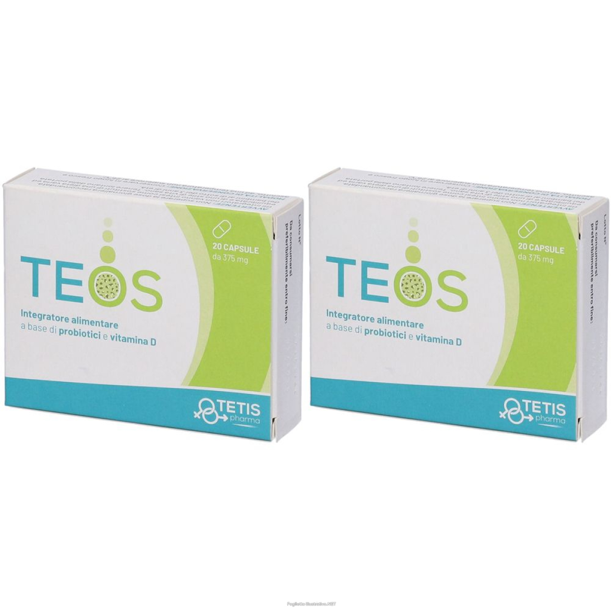 Trova Offerte di teos 20 capsule set da 2 2x7,5 g e compra online