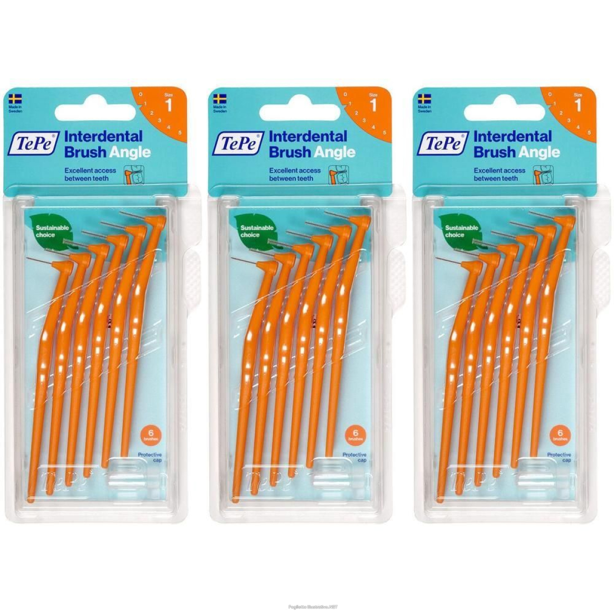 Trova Offerte di tepe angle™ scovolino arancione 0,45mm 3x6 st e compra online