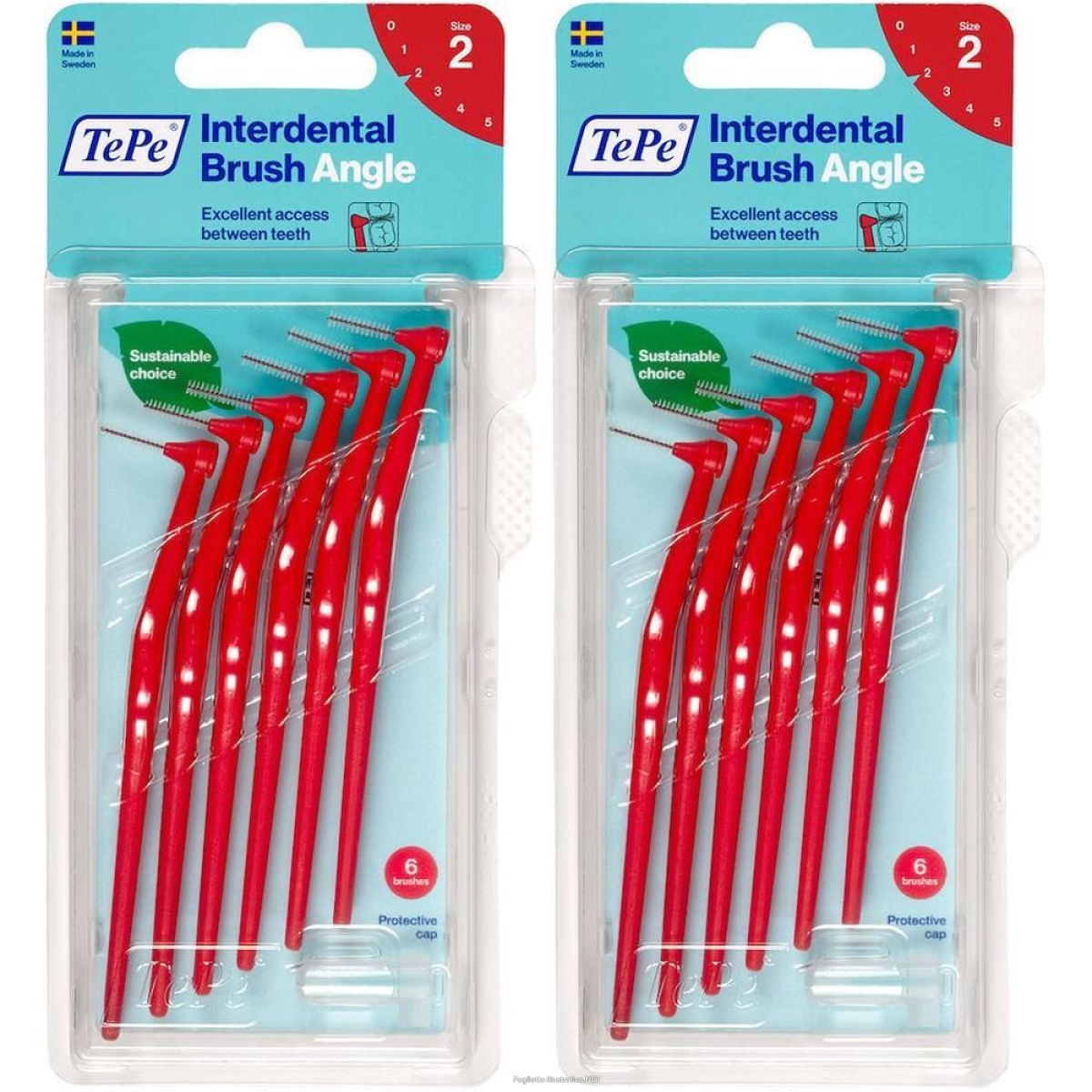 Trova Offerte di tepe angle™ scovolino rosso 0,5mm 2x6 st e compra online