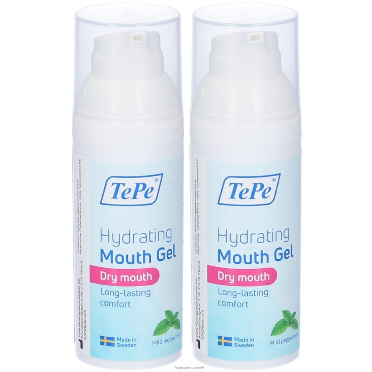 Trova Offerte di tepe® hydrating gel bocca secca gusto menta piperita 2x50 ml e compra online