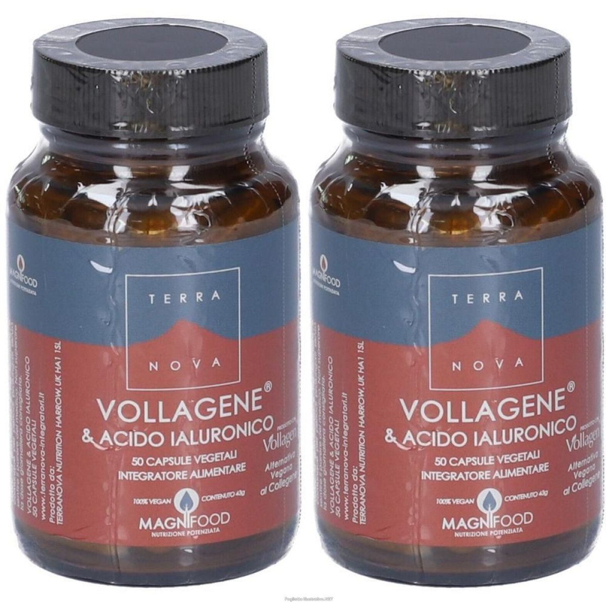 Trova Offerte di Terra Nova Vollagene e Acido Ialuronico Capsule 2x43 g e compra online