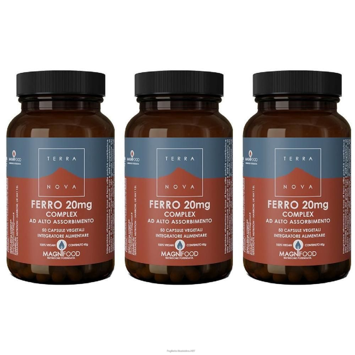 Trova Offerte di terranova complesso di ferro capsule 3x50 pz e compra online