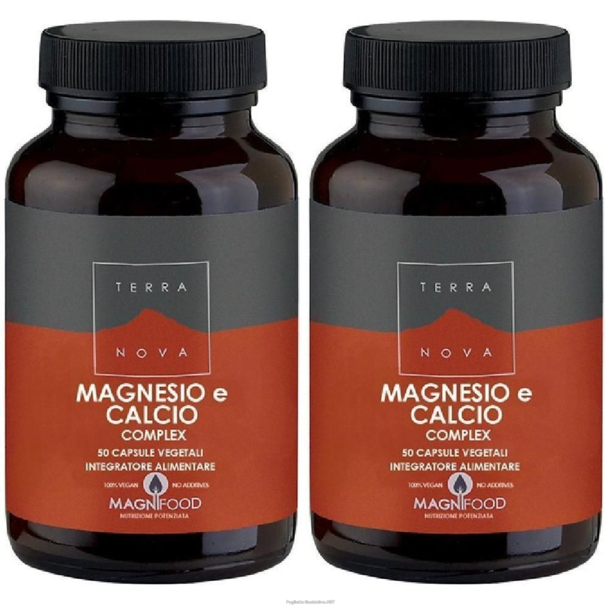 Trova Offerte di terranova complesso magnesio e calcio non costipante capsule 2x50 pz c e compra online