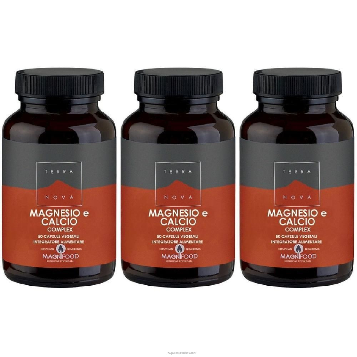 Trova Offerte di terranova complesso magnesio e calcio non costipante capsule 3x50 pz c e compra online