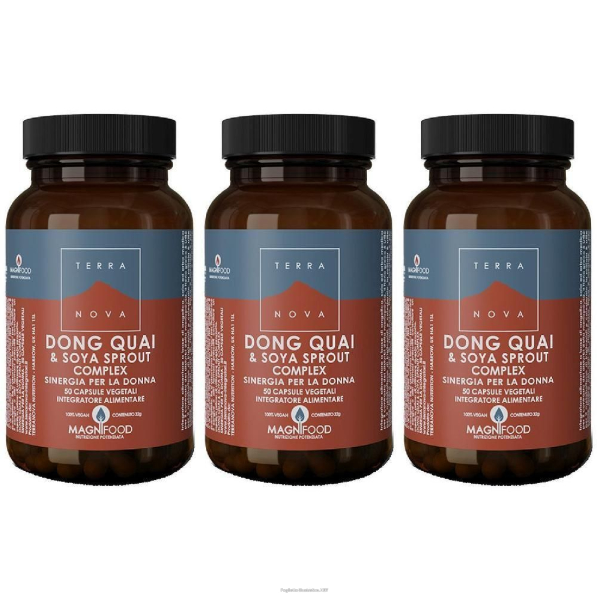 Trova Offerte di terranova dong quai & soya sprout complex sinergia per la donna capsul e compra online