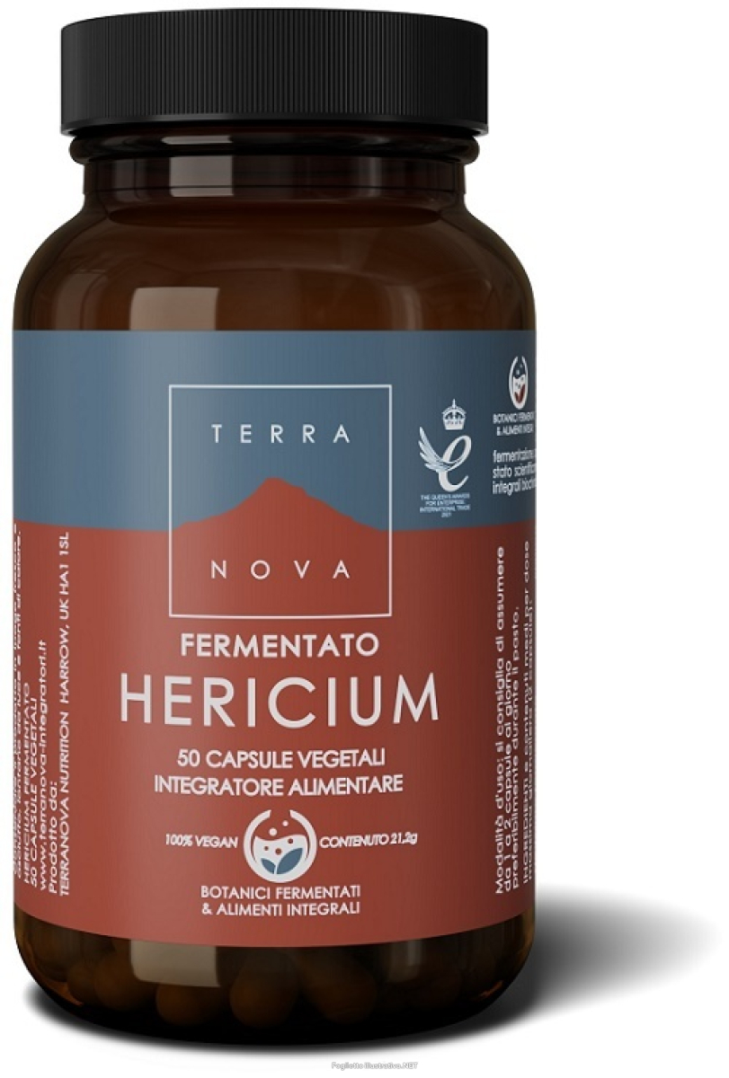 Trova Offerte di terranova hericium fermentato 50 capsule vegetali da 424 mg e compra online