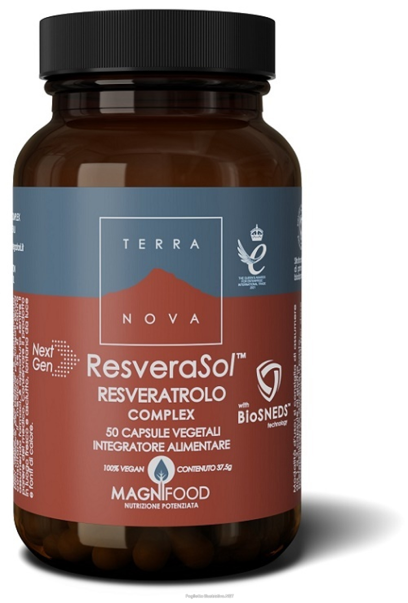 Trova Offerte di terranova resverasol resveratrolo complex integratore antiossidante 50 capsule vegetali e compra online
