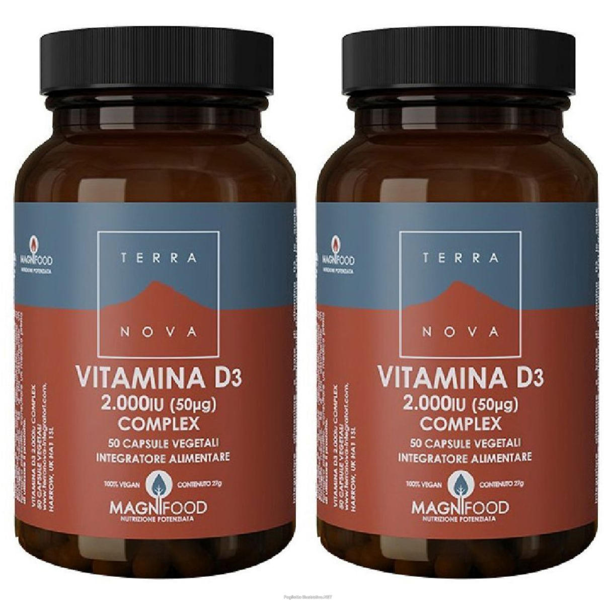 Trova Offerte di terranova vitamina d3 1000 set da 2 2x1 pz capsule e compra online