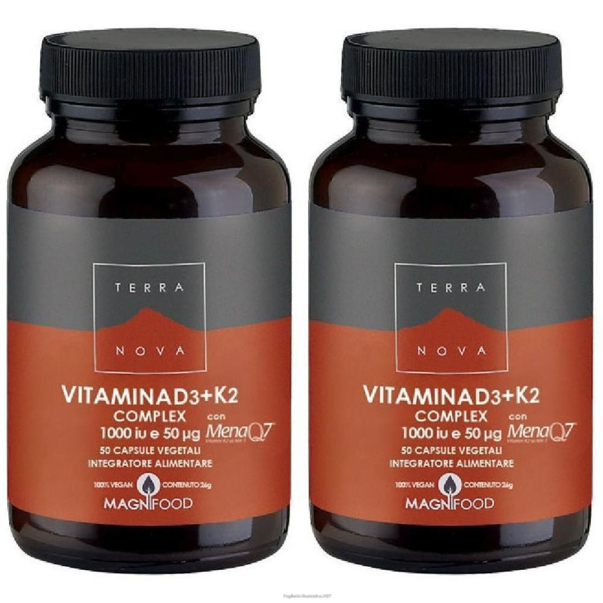 Trova Offerte di terranova vitamina d3 + k2 capsule 2x1 pz e compra online