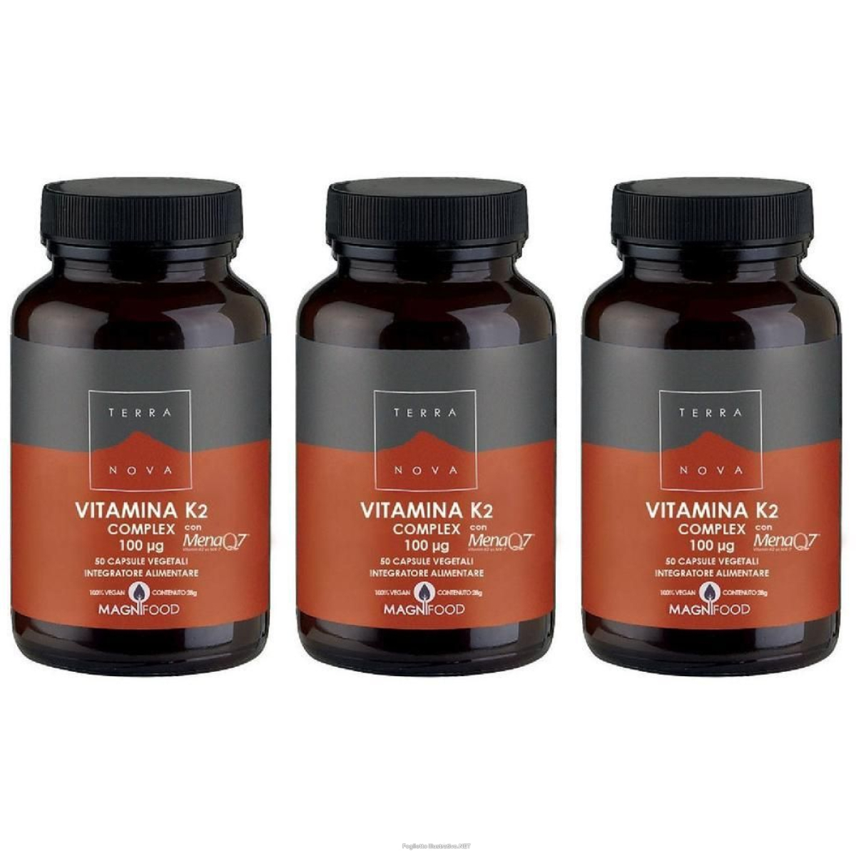 Trova Offerte di terranova vitamina k2 complex capsule 3x50 pz e compra online