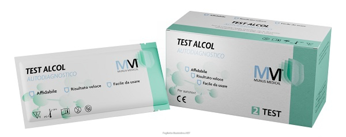 Trova Offerte di test alcol munus medical 2 pezzi e compra online