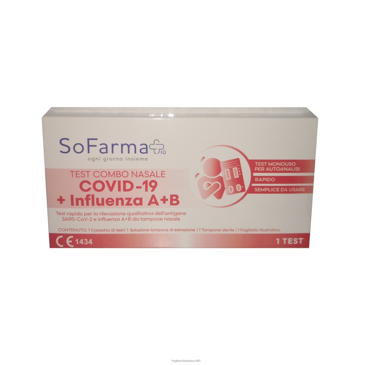 Trova Offerte di test antigenico rapido covid-19 combo autodiagnostico determinazione qualitativa antigeni sars-cov-2 e influenza a+b in tamponi nasali mediante immunocromatografia sofarmapiu' e compra online