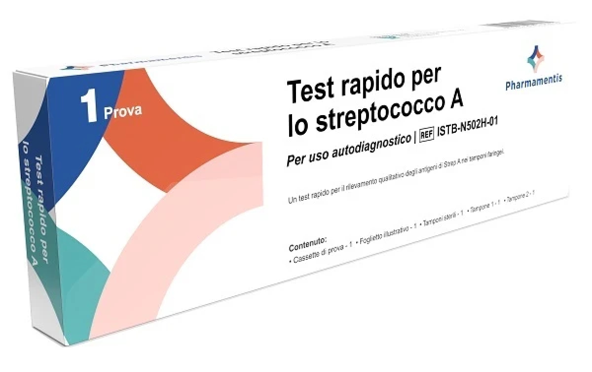 Trova Offerte di Test antigenico rapido pharmamentis strep a autodiagnostico rilevazione qualitativa antigene streptococco a in tamponi faringei 1 pezzo e compra online