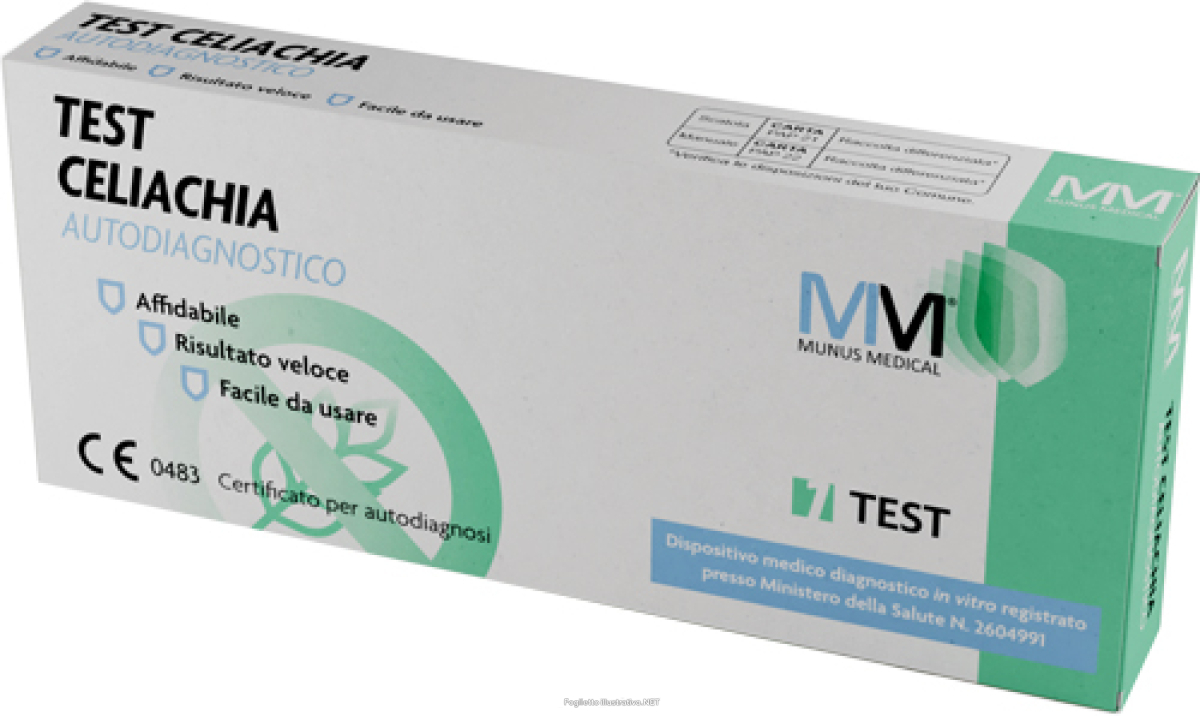 Trova Offerte di test celiachia autodiagnostico munus medical determinazione anticorpi anti-dgp/iga/igg nel sangue e compra online