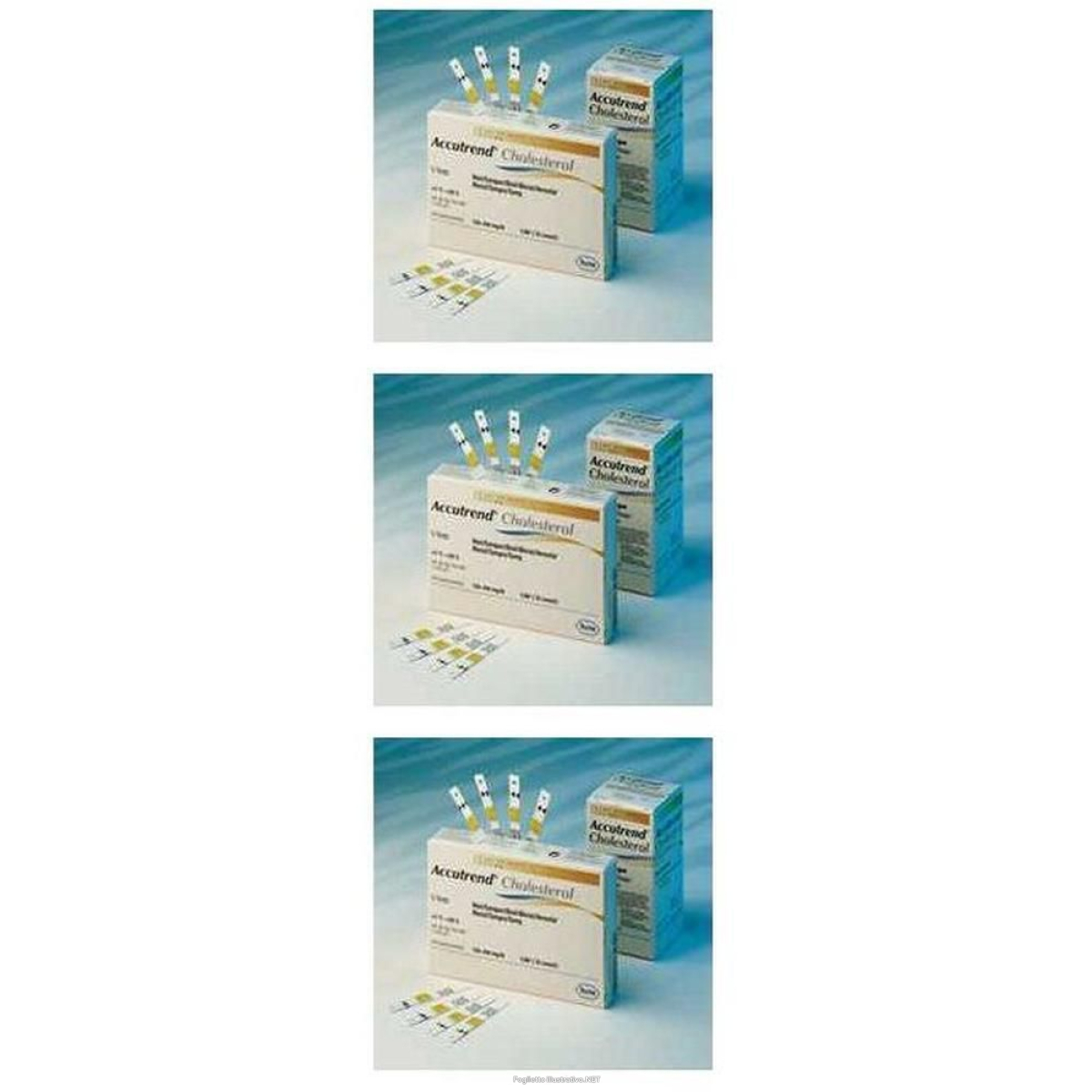 Trova Offerte di test colesterolo totale accutrend cholesterol 3x5 st e compra online