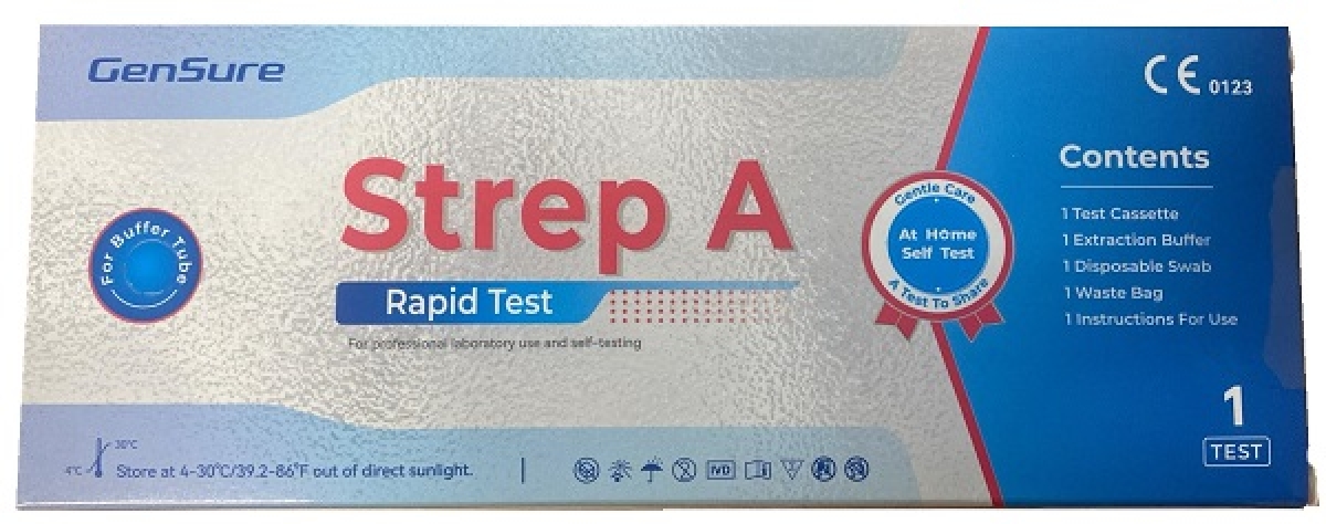 Trova Offerte di Test rapido autodiagnostico gensure strep a rilevazione qualitativa antigene streptococco a in tampone faringeo e compra online