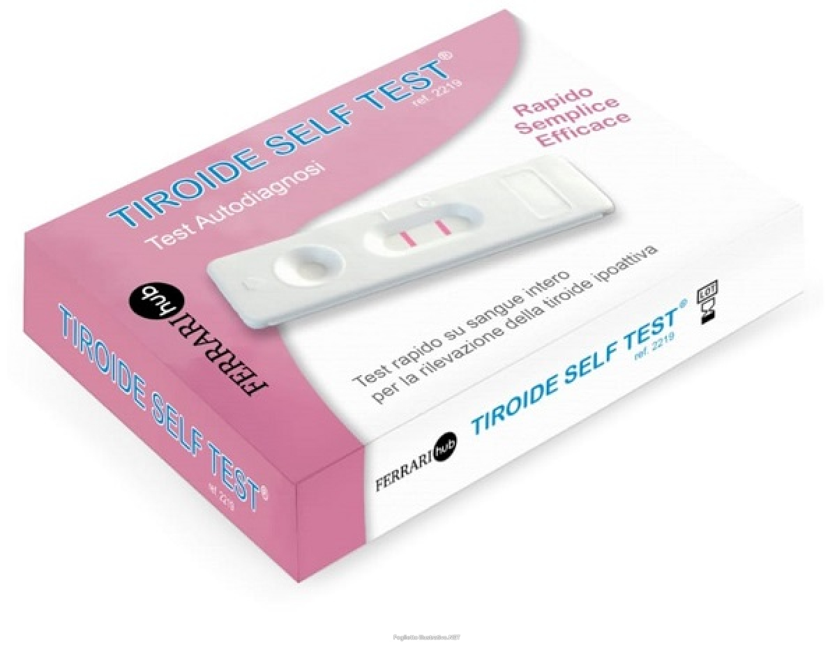 Trova Offerte di test tiroide autodiagnostico rilevazione ipotiroidismo nel sangue 1 pz e compra online