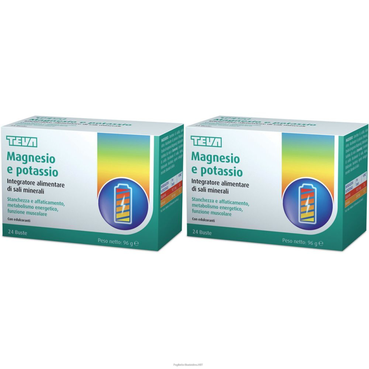 Trova Offerte di teva magnesio e potassio buste set da 2 2x24 pz bustina e compra online