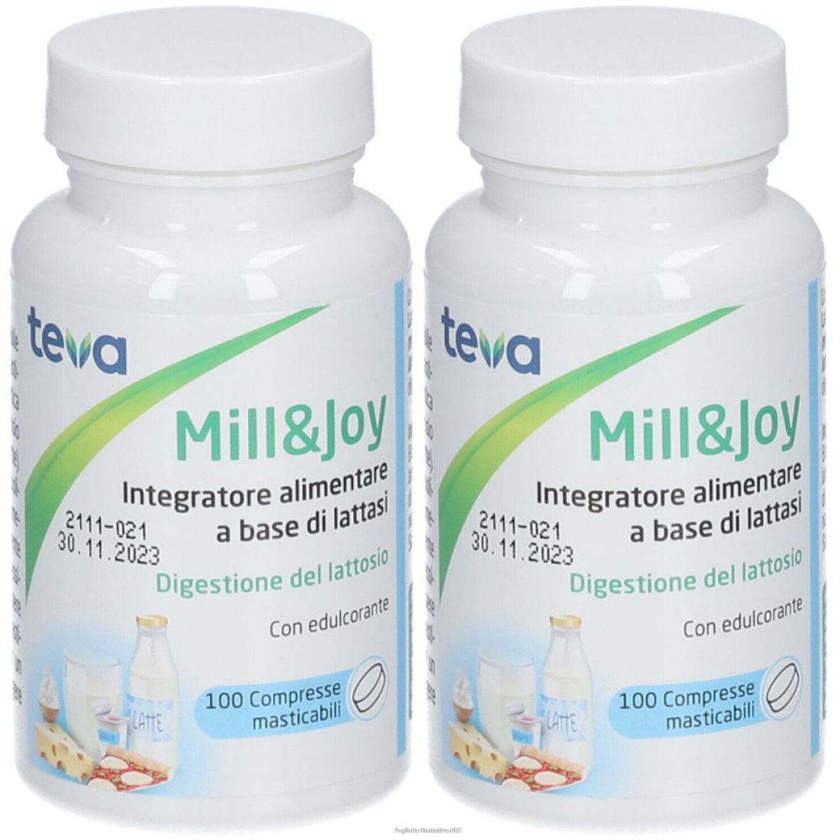 Trova Offerte di teva mill & joy set da 2 2x25 g compresse masticabili e compra online