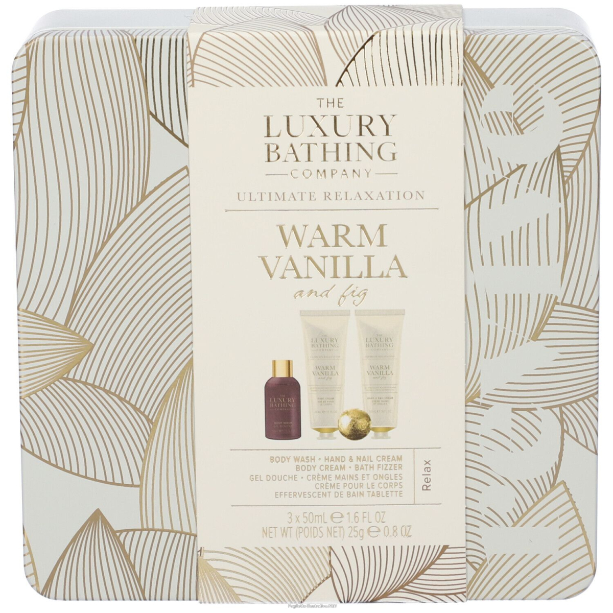Trova Offerte di the luxury bathing company set regalo vaniglia calda e fico gel doccia e compra online