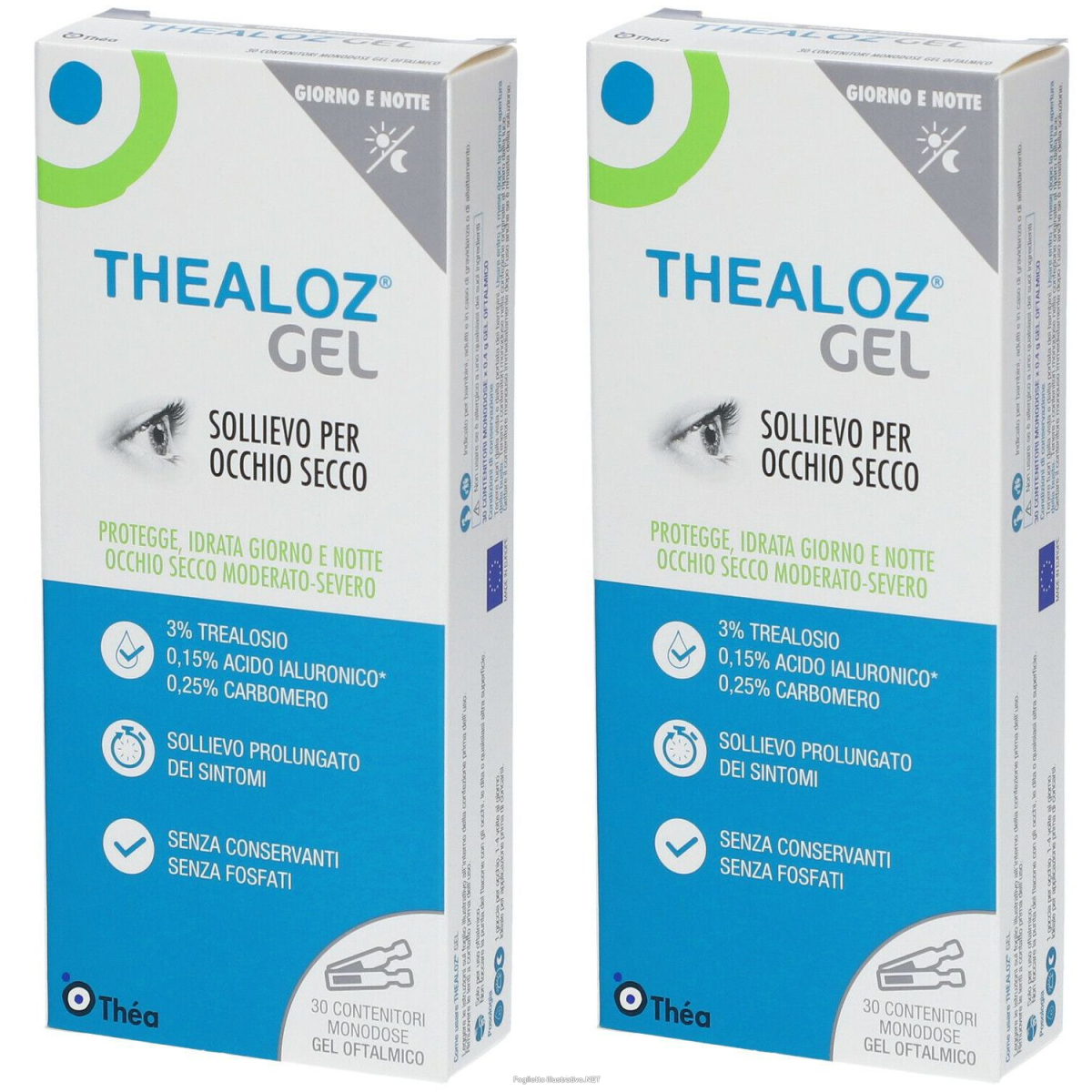 Trova Offerte di thealoz® gel oftalmico 2x30x0,4 g pipette monodose e compra online