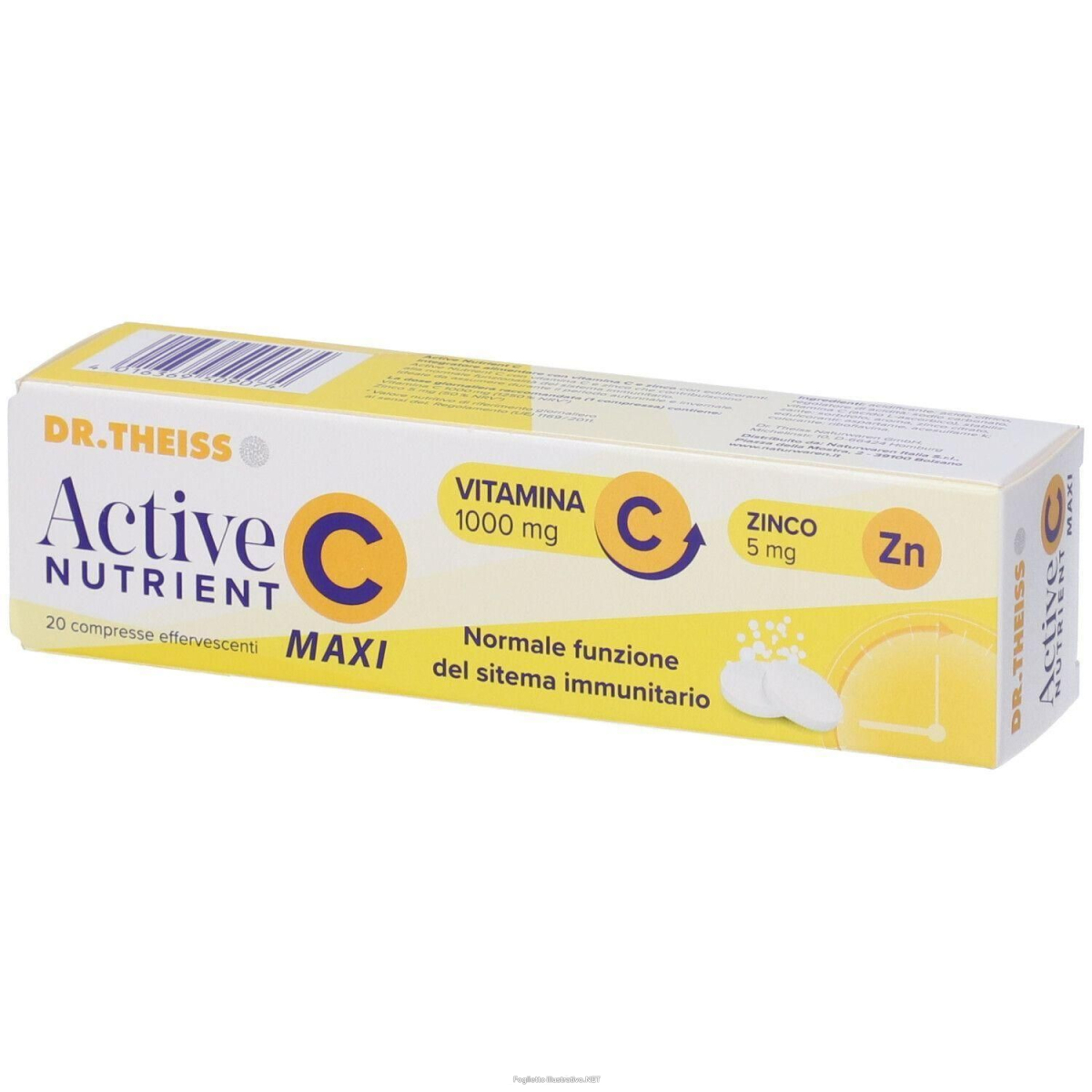 Trova Offerte di theiss ative nutrient c-maxi compresse effervescenti 4x80 g e compra online