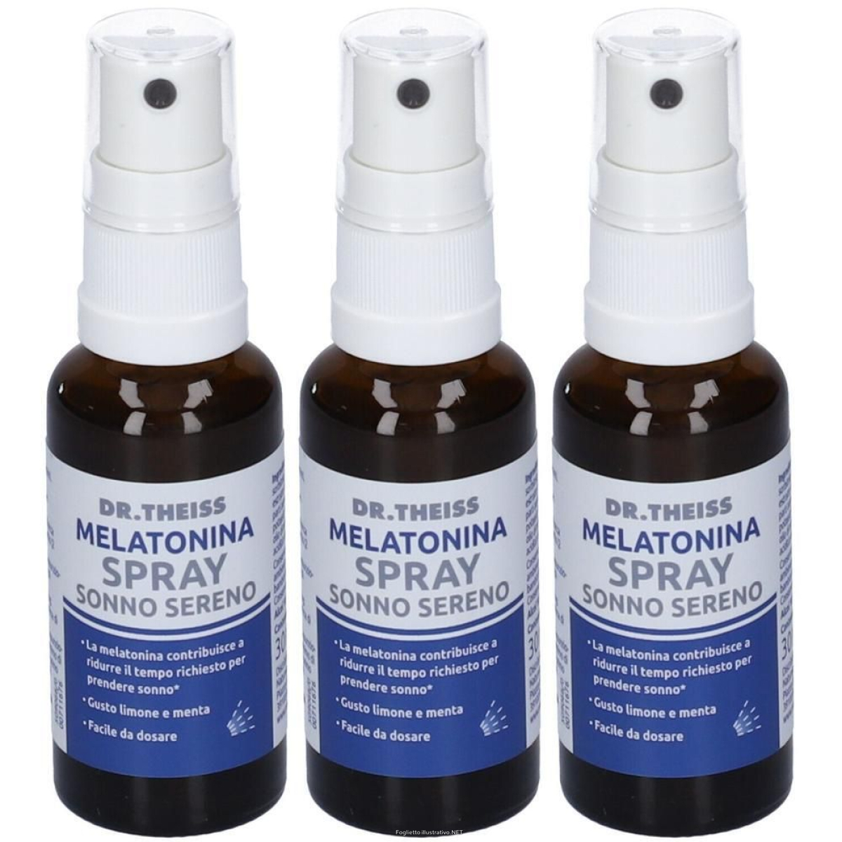 Trova Offerte di theiss melatonina sonno sereno spray 3x30 ml orale e compra online