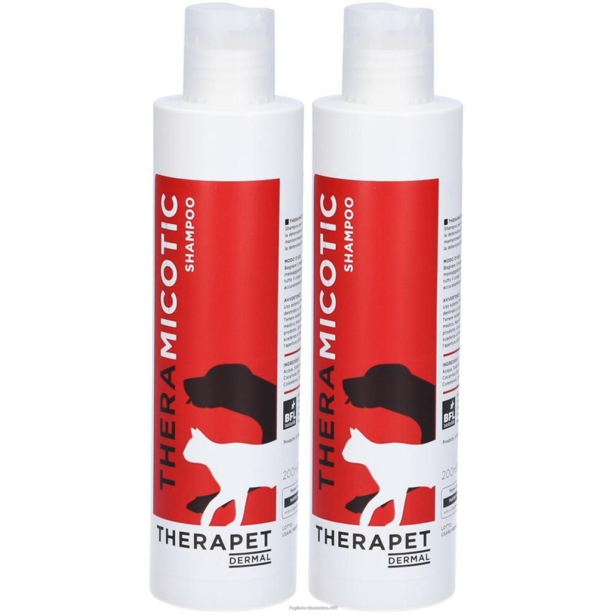 Trova Offerte di therapet dermal theramicotic shampoo 2x200 ml e compra online
