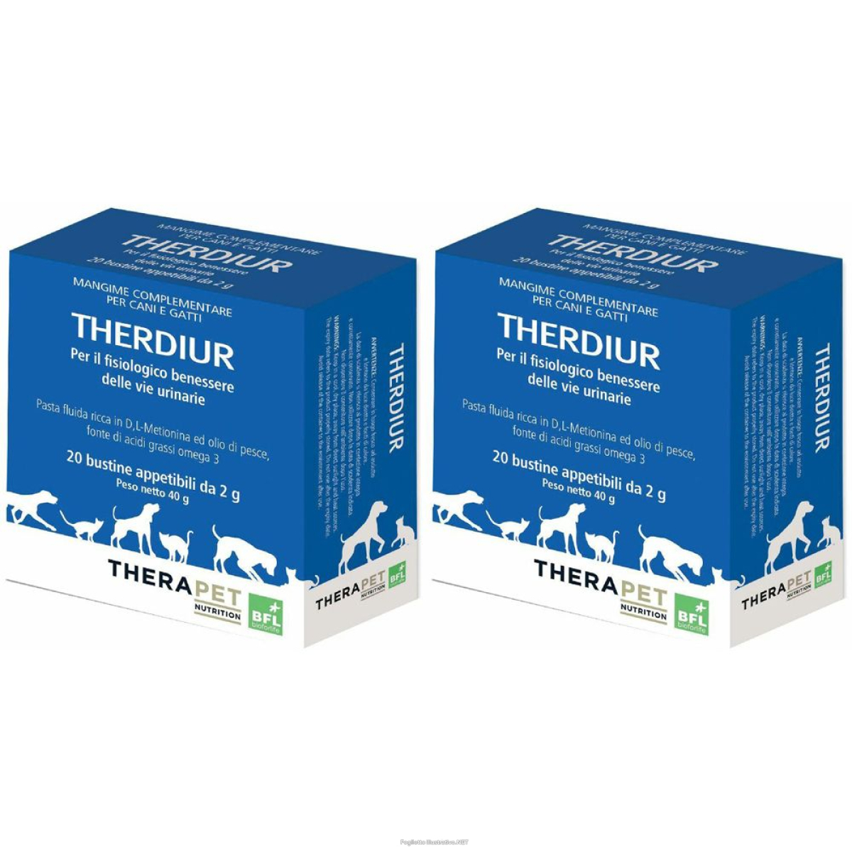 Trova Offerte di therdiur therapet set da 2 2x20x2 g pasta e compra online