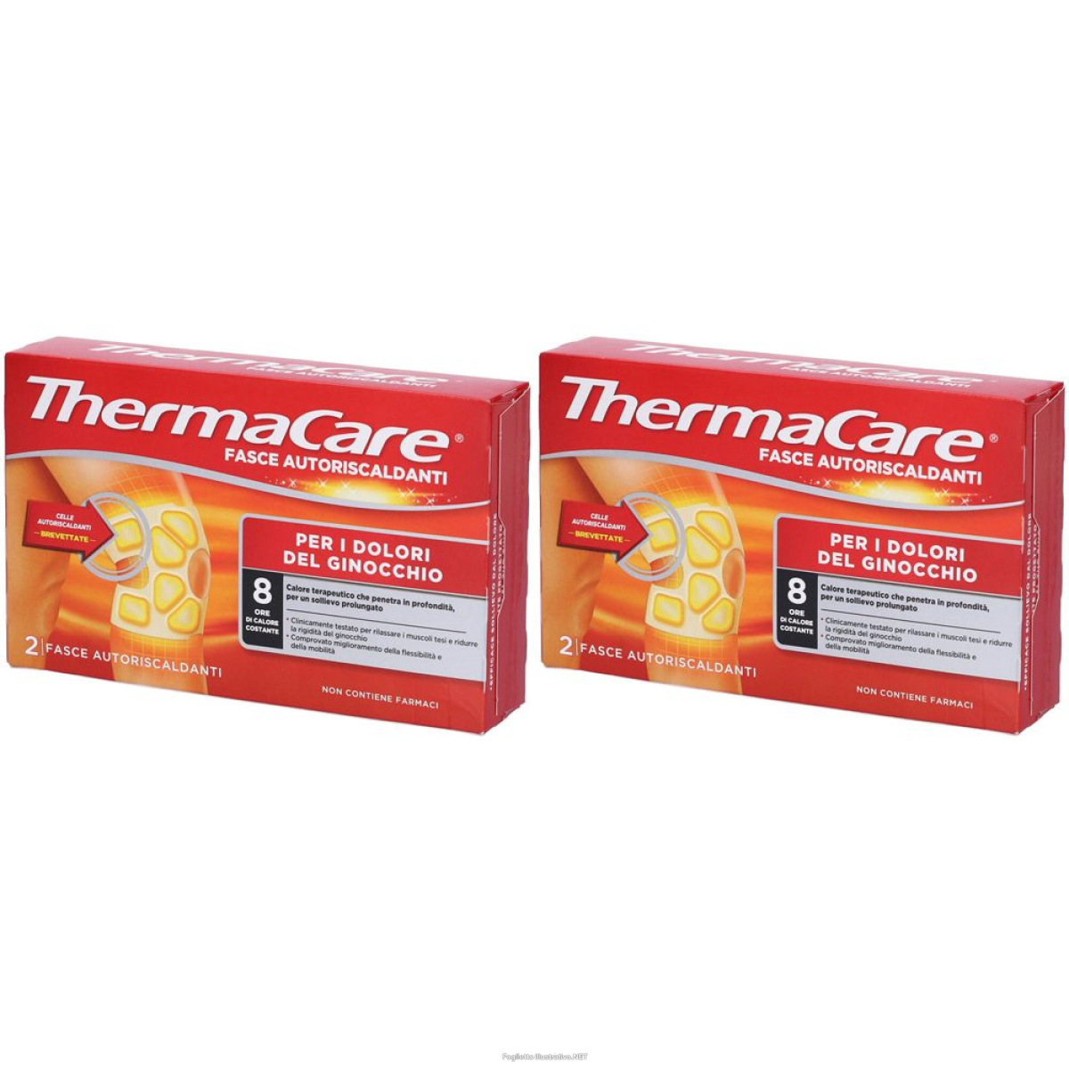Trova Offerte di thermacare® fasce autoriscaldanti per il ginocchio set da 2 2x1 pz ben e compra online
