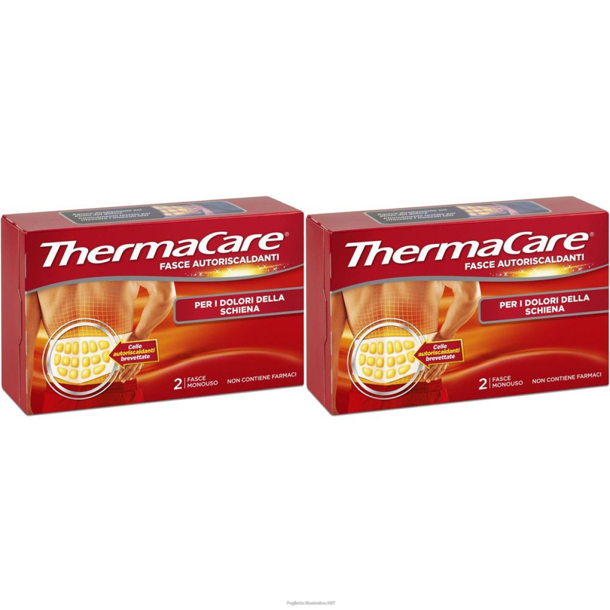 Trova Offerte di thermacare® fasce autoriscaldanti set da 2 2x2 pz compresse e compra online