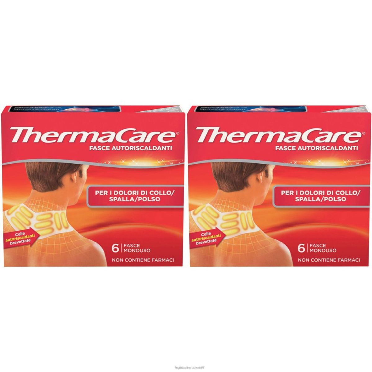 Trova Offerte di thermacare® fasce autoriscaldanti set da 2 2x6 pz cerotto e compra online