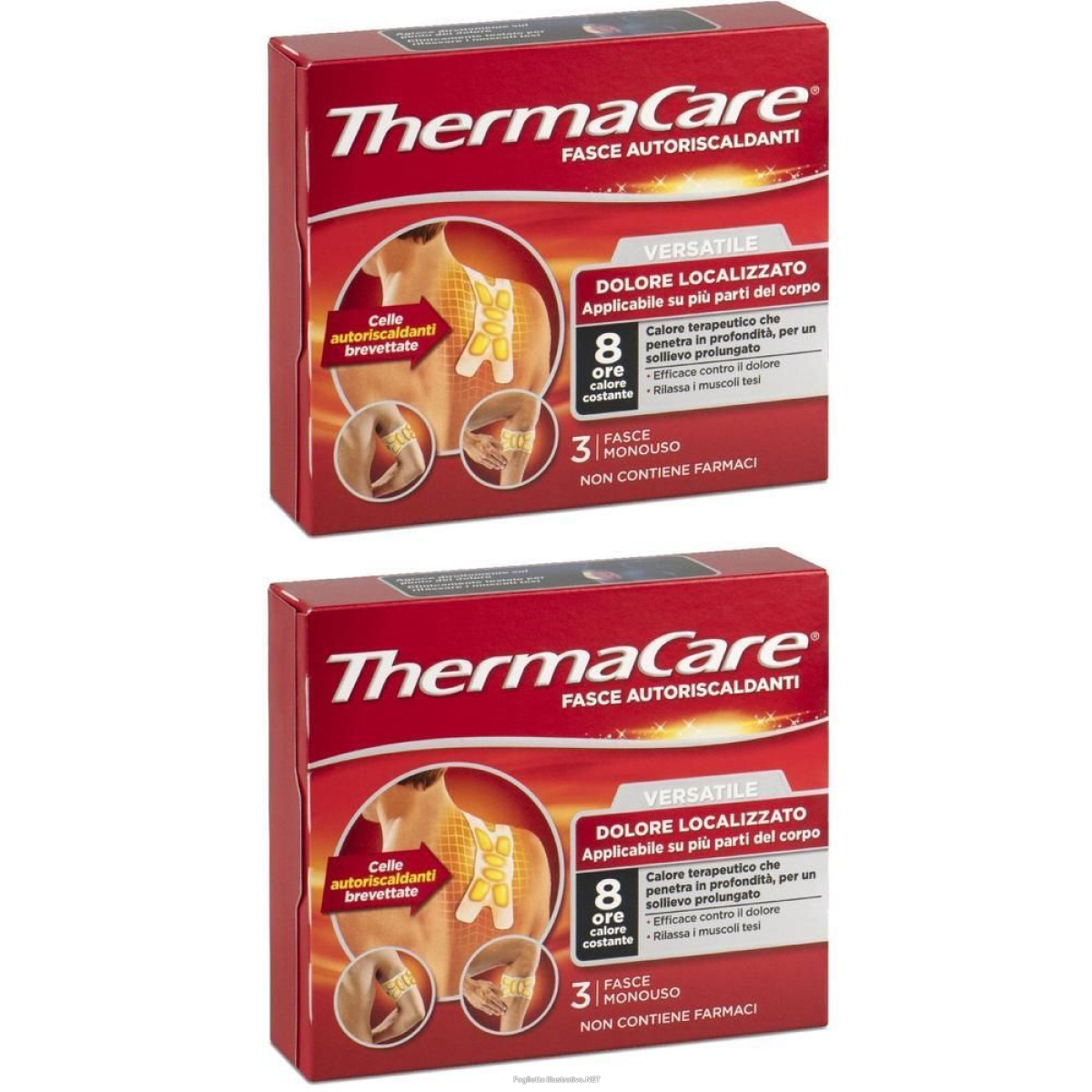 Trova Offerte di thermacare® fasce autoriscaldanti versatile 2x3 st e compra online