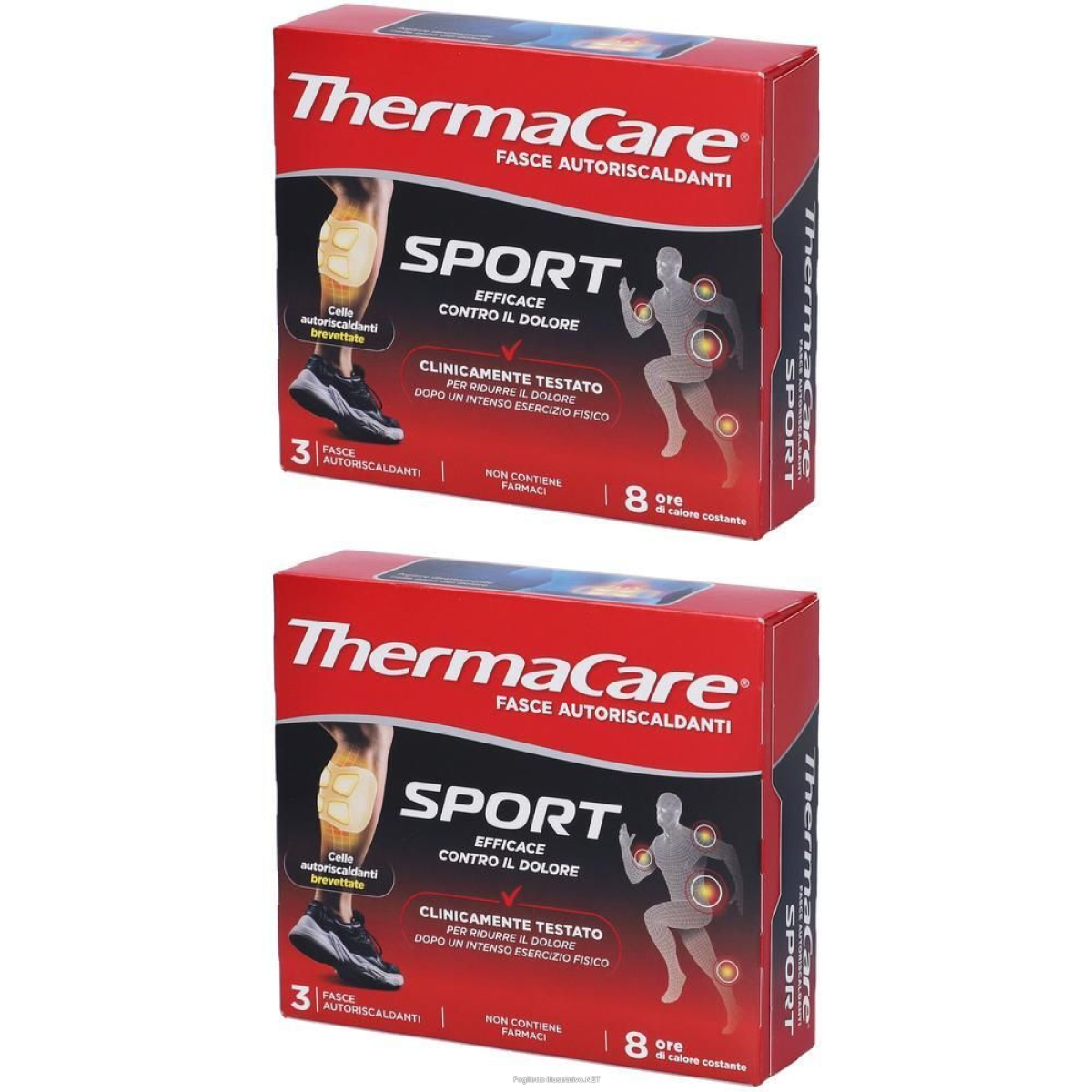 Trova Offerte di thermacare sport fasce autoriscaldanti 2x3 st e compra online