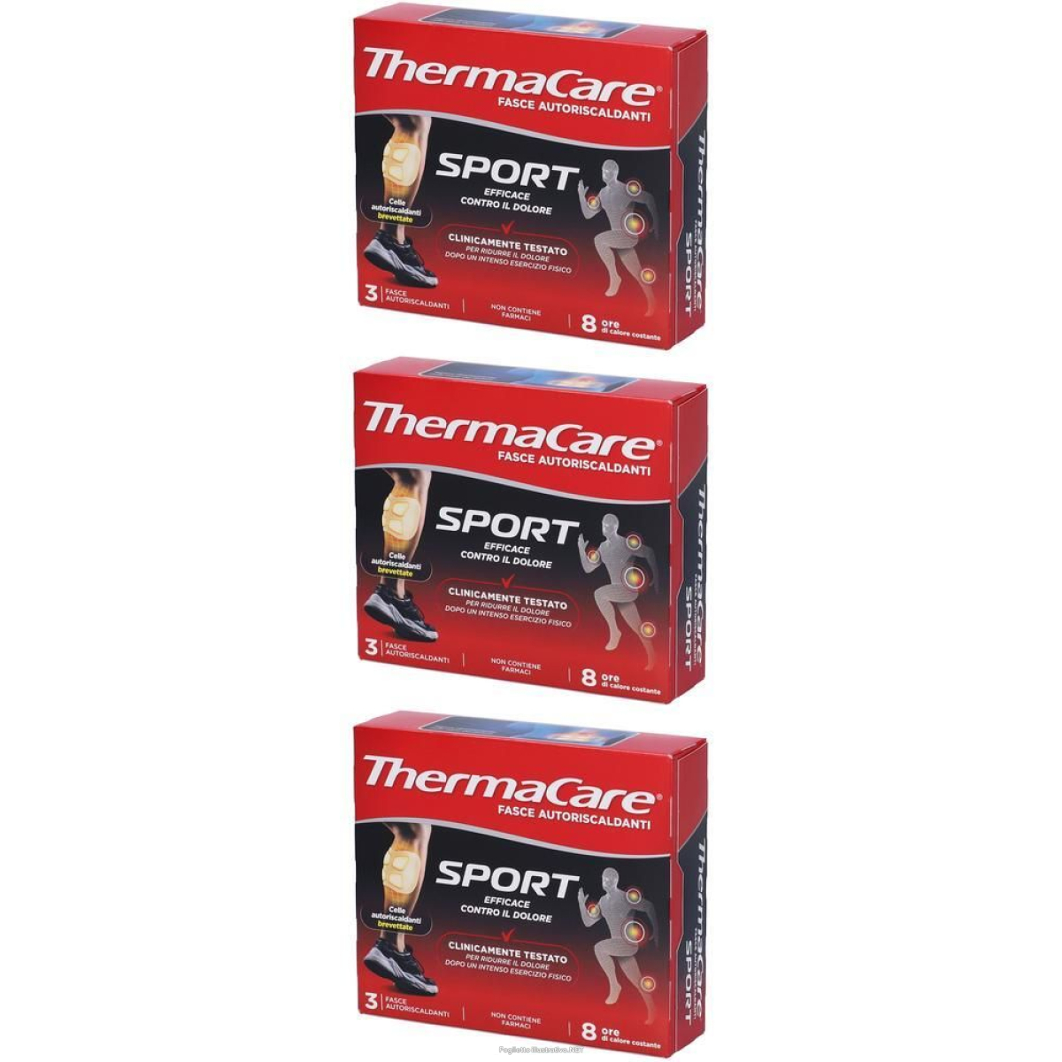 Trova Offerte di thermacare sport fasce autoriscaldanti 3x3 st e compra online
