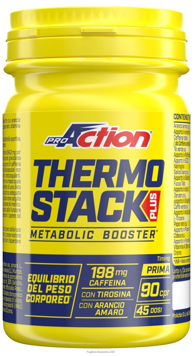 Trova Offerte di thermo stack plus integratore per l'equilibrio del peso corporeo 90 compresse e compra online
