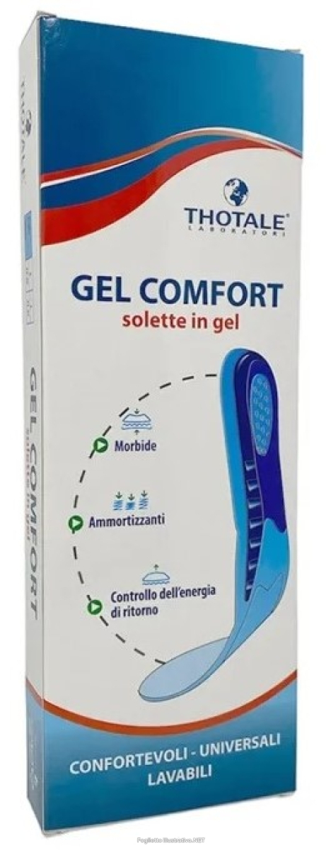 Trova Offerte di thotale gel comfort solette in gel taglia l 1 paio e compra online